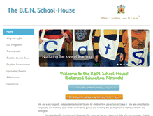 Tablet Screenshot of benschoolhouse.com